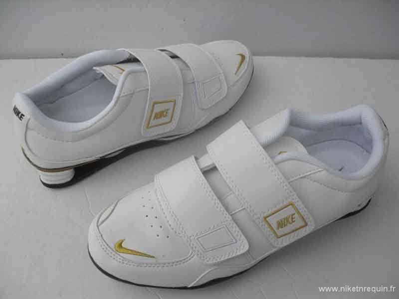 Nike Shox R3 or blanc (2)